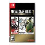 Metal Gear Solid Master Collection Vol 1 Switch Midia Fisica