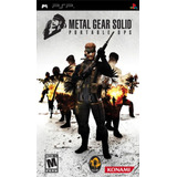 Metal Gear Solid Portable