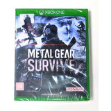 Metal Gear Survive Xbox One! Mídia Física! Novo E Lacrado