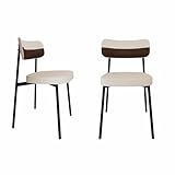 Metalig 2 Cadeiras Alloa Fixa C 4 Pés 50 X 44 7 X 83 8 Cm Contemporâneo Com Toques Retrô Aço