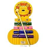 Metalofone Infantil Leão Colorido P2237 Vibratom