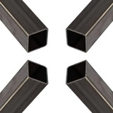 Metalon 40x40 Tubo Quadrado De Aço 4 Peças De 2metros Cada