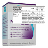 Metilfolato De Cálcio B6 E B12 30 Capsulas Equaliv Sabor Sem Sabor