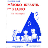 Método Infantil Para Piano De Russo Francisco Editora Irmãos Vitale Editores Ltda Capa Mole Em Português 1995
