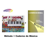 Método Meu Primeiro Teclado Critine Prado Caderno Música