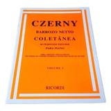 Método Para Piano Czerny   Barroso Netto Coletânea Volume 1