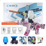 Metralhadora Ak47 Arma D Bolinhas De Gel Elétrica Automática