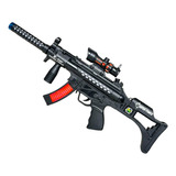 Metralhadora Arma De Brinquedo Fuzil M16 Som E Luz Premium