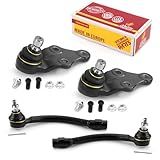Metrix Premium Chassis Parts Kit De Junta Esférica Inferior E Extremidade De Direção Frontal Externa De 4 Peças Serve Para Kia Soul EV 2015 2019 Kia Soul 2014 2019 Substituição ES801075 ES801074 