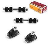 Metrix Premium Chassis Parts Kit De Junta Esférica Superior Para Estabilizador De Barra De Balanço Frontal De 4 Peças Serve Para Ford Ranchero 62 65 65 67 Mustang 63 65 Falcon 65 Mercury Comet 
