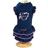 Meu Bicho Love Vestido Para Cães Marinho M