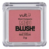 Meu Blush Vult Blush Compacto 3g Cor A Tom Da Maquiagem Malva Matte
