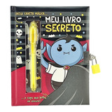 Meu Livro Secreto Caneta Mágica Capa Brilha No Escuro
