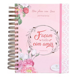 Meu Plano Com Deus Planner Permanente Amor Capa Dura Espiral
