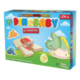 Meu Primeiro Quebra Cabeça Dino Baby