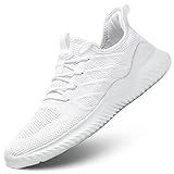 Mevlzz Tênis De Corrida Masculino Moderno Respirável Malha Sola Macia Casual Atlético Leve Caminhada Calçados Cinza 11