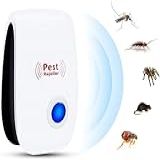 MEVS Repelente Ultrassônico Eletrônico Espanta Mosquitos Insetos Ratos Baratas Aranhas Formiga Moscas Seguro Para Crianças Bebes Pets Humanos E Plantas Aparelho Elétrico