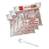 Mexedor Colherzinha C  600un Café Suco Drink Cor Cristal 9 5