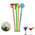 Mexedor Drink Acrilico Bebidas 19cm Festa Brilha 120 Und 
