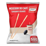 Mexedor Palheta De Madeira