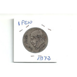 México 2 Moeda Antiga 1 Peso 1972 E 50 Pesos 1956 Bronze Mbc