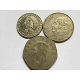 México 50 Centavos 1979 E 1 E 10 Pesos 1983 E 1980 F Gra