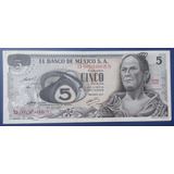 Mexico Bela Cédula 5 Pesos