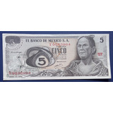 Mexico Bela Cédula 5 Pesos