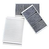 Meyffon Filtro De Ar De Cabine Adequado Para Mercedes GLE350 GLE400 GLE450 2016 2019 GLS450 GLS550 GLS63 2017 2019 ML350 ML550 2012 2015 GL450 GL550 GL650 3 2011 3 2016 Substitui 1668300318 1668300218