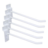 Mfl Kit 20 Gancho Para Painel Canaletado Cor Branco 15cm