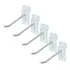 Mfl Kit 20 Ganchos Para Painel Canaletado Cor Branco 5cm