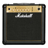 Mg15 Marshall Amplificador Para Guitarra Mg15g Gold