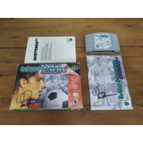 Mia Hamm Soccer 64 N64 P Nintendo 64 C Caixa E Manual