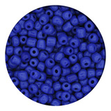 Miçanga Azul Para Guia 4mm 25g aprox 330 Peças 