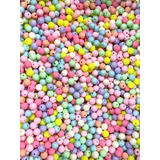 Miçanga Colorida Infantil 8mm Para Pulseiras 200unid