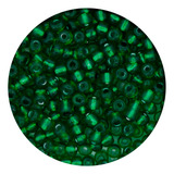 Miçanga Cristal Para Guia 4mm 50g aprox 660 Peças Verde