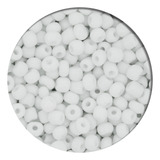 Miçanga Leitosa 6 0 Branca 4mm Guia De Proteção 50g 660pçs
