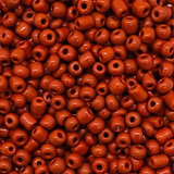 Miçanga Leitosa Loja Sr 6 0 4mm Para Guia De Proteção 50g Cor Terracota