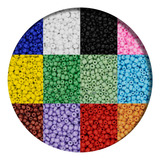 Miçanga Leitosa Para Guia 4mm 250g aprox 3300 Peças 