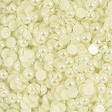 Miçanga Meia Perola Artesanato 10mm 40g 65 Unidades PEROLA