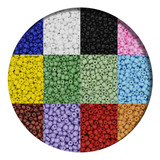 Miçanga Para Guia 4mm 25g aprox 330 Peças Escolha A Cor