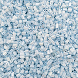 Miçanga Passante Vidrilho Azul Bebe 2mm 12000un Bijuteria