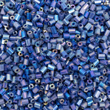 Miçanga Passante Vidrilho Roxo Irisado 2mm 8000un Bijuteria