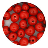 Miçanga Semente Açai Vermelho Pacote 50 Peças