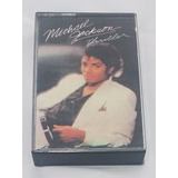 Michael Jackson fita K7 Thriller Original epic Raríssima