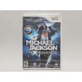 Michael Jackson The Experience Original Lacrado Nintendo Wii