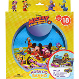 Mickey Aventura Sobre Rodas Hora Do Banho Hora Do Banho De Disney Série 1 Vol 3 Editora Melhoramentos Capa Mole Edição 2 Em Português 2019