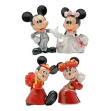 Mickey E Minnie Noivos Set 4