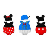 Mickey Minnie Pato Donald Fantasia Bebê