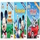Mickey Mouse Clubhouse 3BK Look And Find Picture Quebra Cabeça Livros De História Pequeno Sela Stitch Book 9781450853095